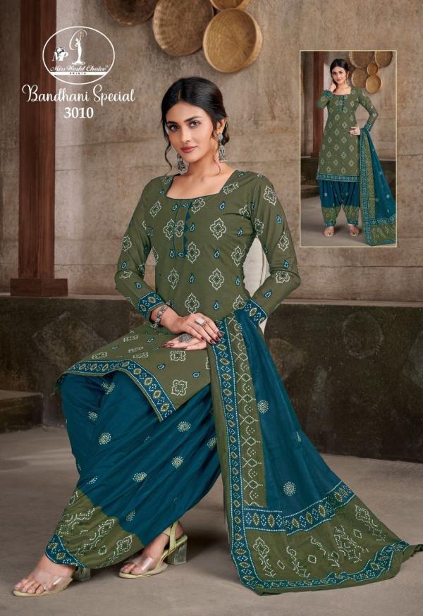 Miss World Bandhani Special Vol-31 Cotton Dress Material